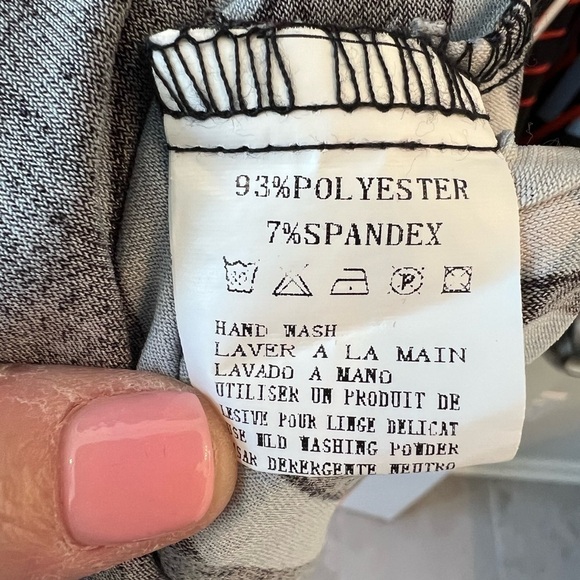 Grifflin Paris Geometric Print Vintage Dress Y2K Size M - Picture 5 of 9